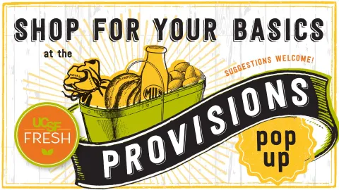 Basic supplies now available in the cafés