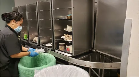 Sorter at the Parnassus Cafe