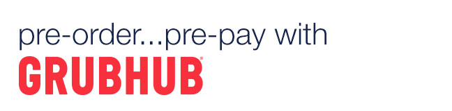 pre-order and pre-pay with grubhub